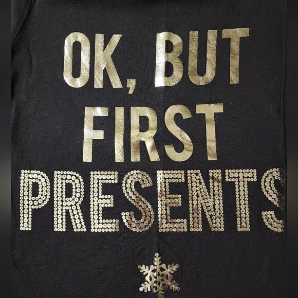 Nwt Girls Christmas Long Sleeve Top, Sz XL 14 - Picture 2 of 3